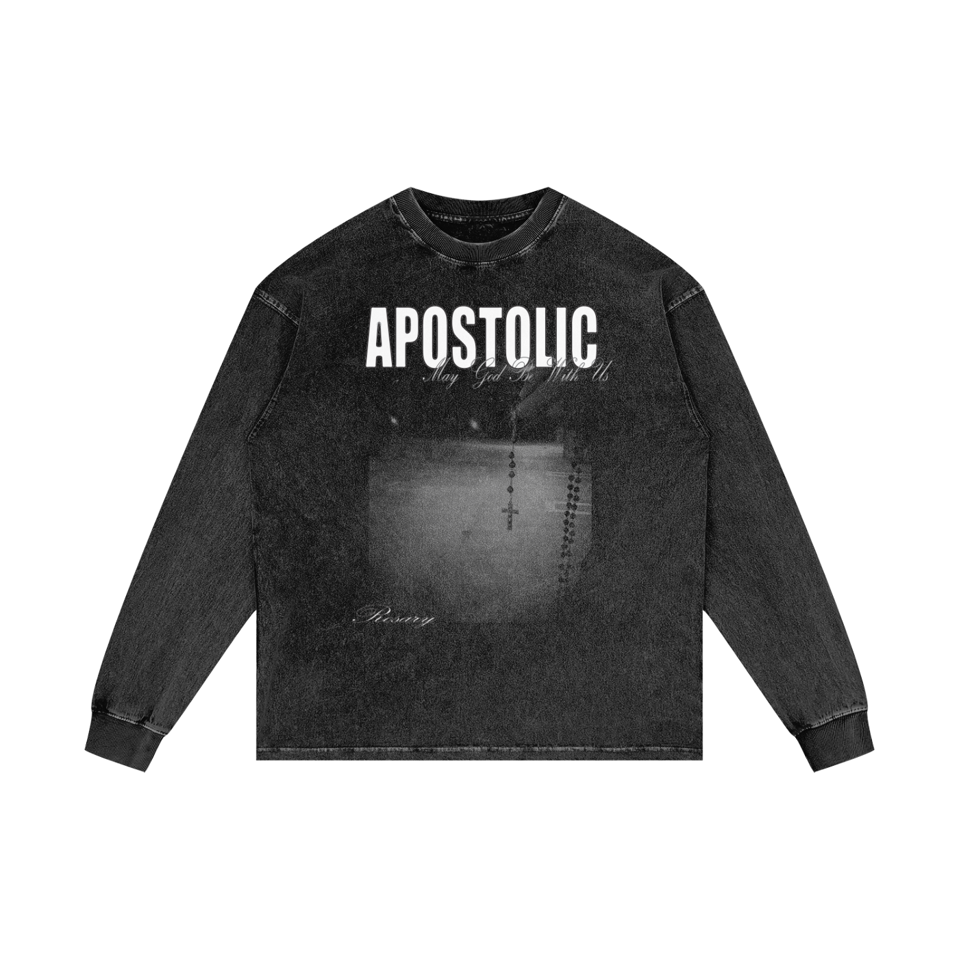Rosary Vintage Wash Oversized T-Shirt