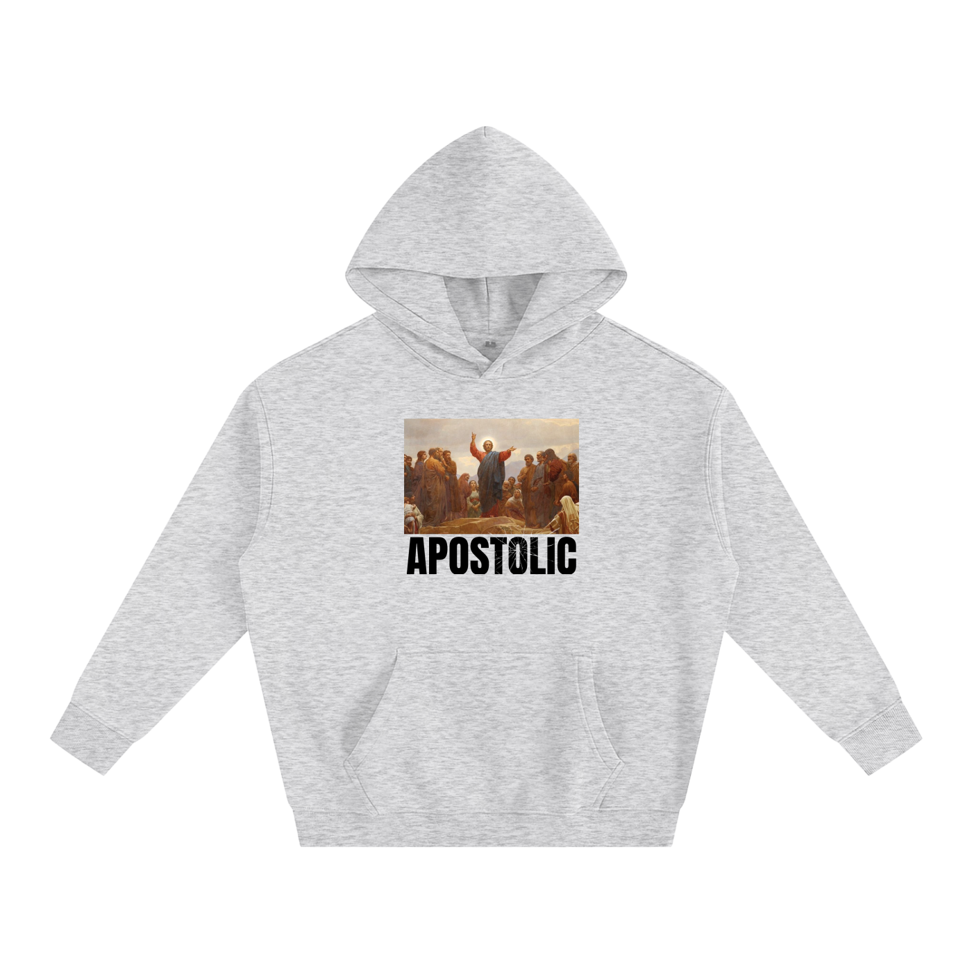Apostolic Sermon On The Mount Oversize Fleeced Hoodie