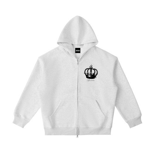 Crown Of Righteousness Zip Up Hoodie