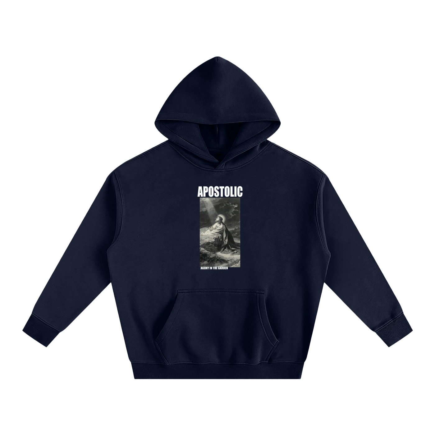Apostolic Agony In The Garden Oversize Fleeced Hoodie