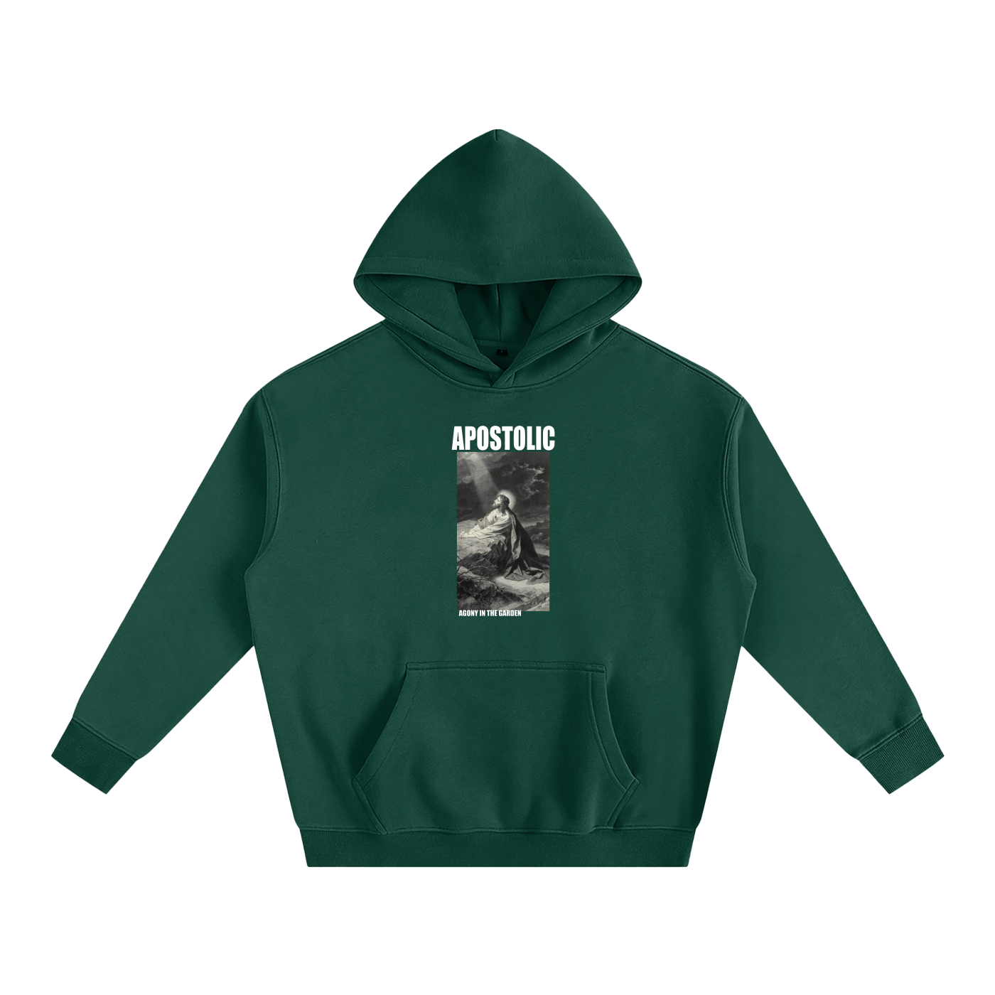 Apostolic Agony In The Garden Oversize Fleeced Hoodie