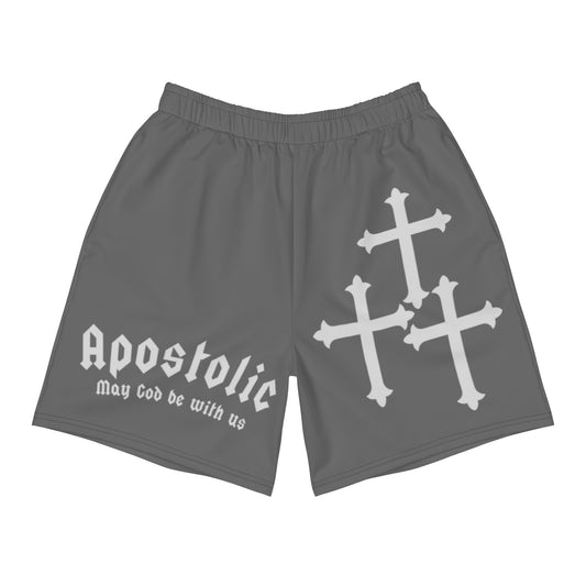 Apostolic Cross Shorts (Gray)